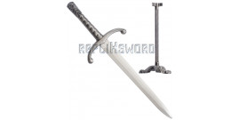 Coupe Papier Jon Snow Ouvre Lettre Epee + Support Acier