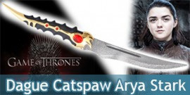 Catelyn Stark Poignard Game of Thrones Dague Decoration