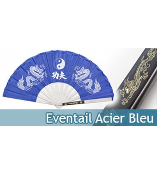 Eventail Acier Entrainement Black Dragon 2510-CBL