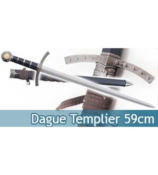 Epee Dague Templier Chevalier 59cm