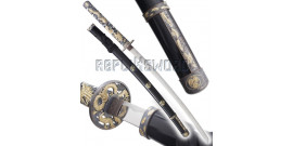 Katana Decoration Gold Dragon Epee Sabre