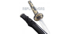 Katana Decoration Gold Dragon Epee Sabre