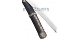 Katana Decoration Gold Dragon Epee Sabre