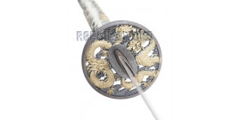 Katana Decoration Gold Dragon Epee Sabre