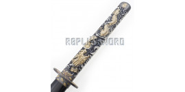 Katana Decoration Gold Dragon Epee Sabre