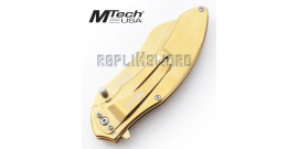 Couteau Pliant Gold Edition MT-A1030GBK