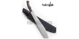 Machette de Coupe Survivor Epee Courte Survie