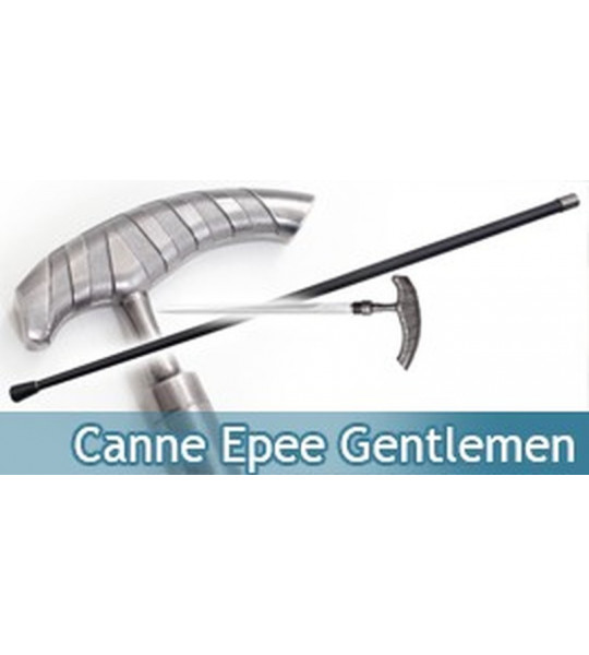 Canne Epee de Marche Gentlemen Acier