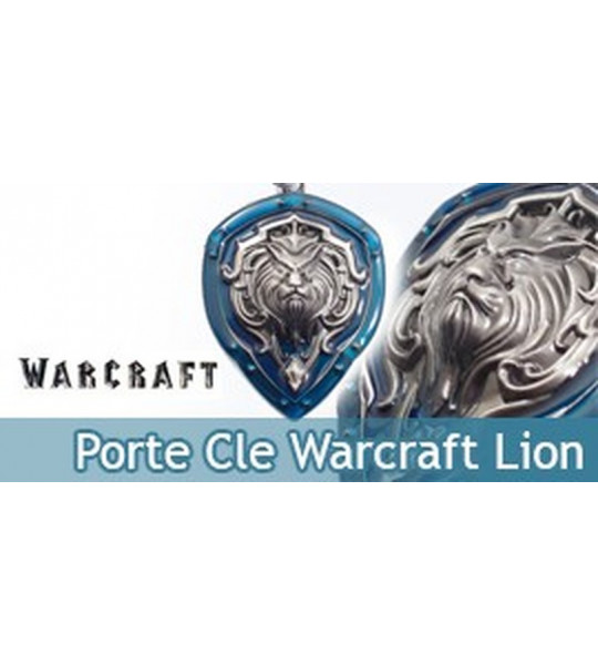 Porte Cle Warcraft Garde Royale WOW Bouclier Silver