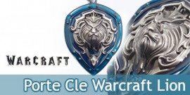 Porte Cle Warcraft Garde Royale WOW Bouclier Silver