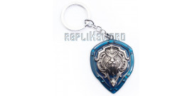 Porte Cle Warcraft Garde Royale WOW Bouclier Silver