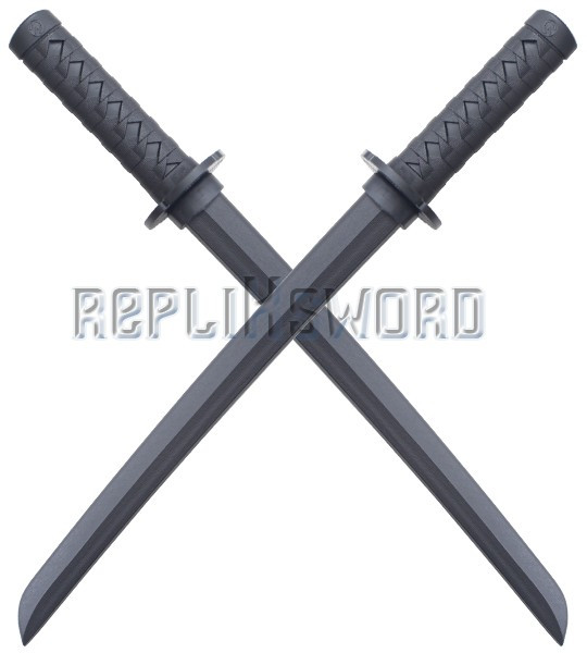 Pack 2 Epees de Combat Wakizashi en Polypropylene 60cm