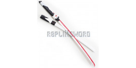 Katana en Bois Oni Genji Ninja Overwatch Epee Dragon Blanc