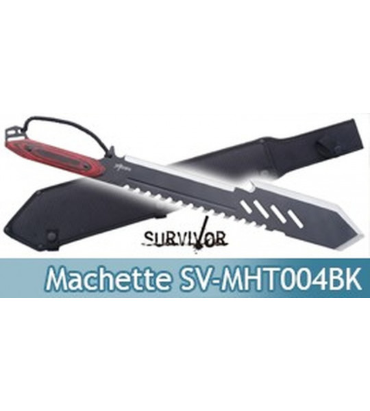 Machette de Coupe Survivor Epee Courte Acier