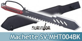 Machette de Coupe Survivor Epee Courte Acier