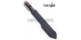 Machette de Coupe Survivor Epee Courte Acier