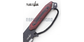 Machette de Coupe Survivor Epee Courte Acier