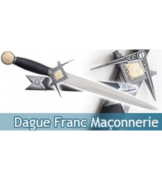 Dague Franc Maçonnerie Couteau Franc Maçon