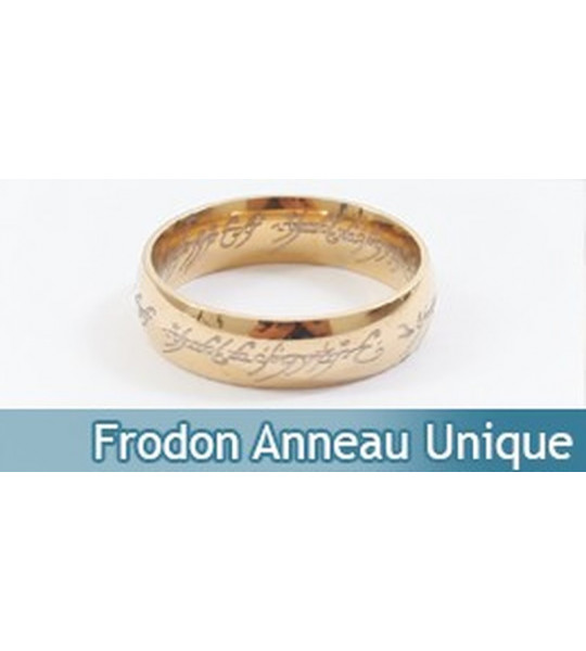 Le Seigneur des Anneaux Bijoux Anneau Unique Bague