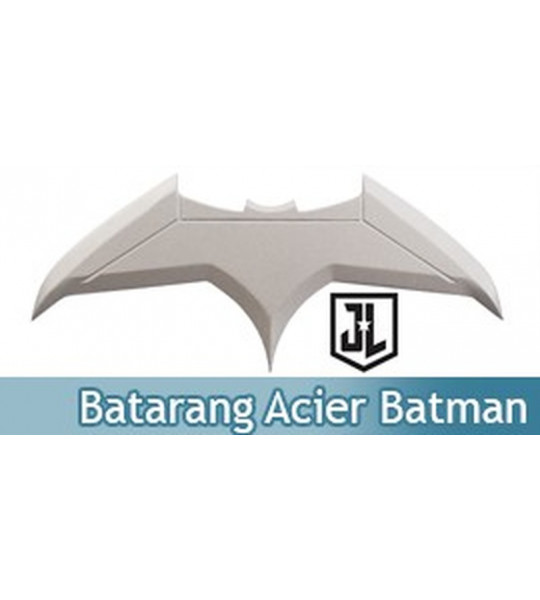 Batman Batarang Acier Justice League Replique