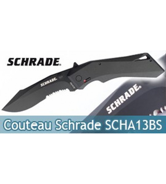 Couteau Pliant Schrade SCHA13BS