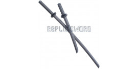 Pack Epee et Wakizashi en Polypropylene Niten