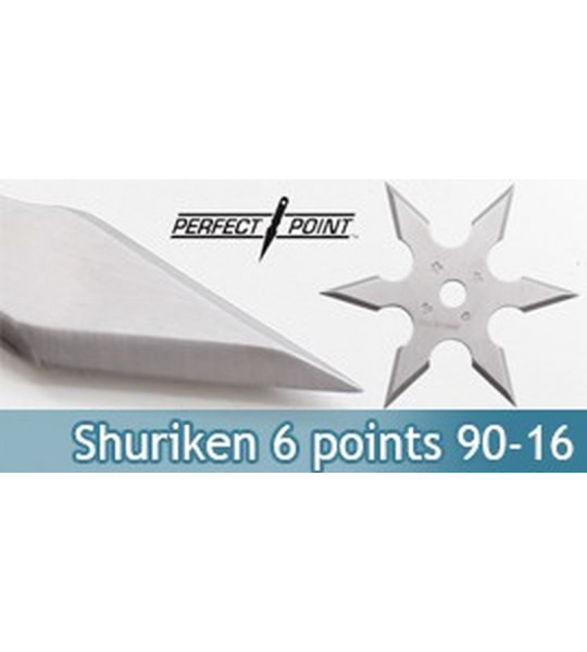 Shuriken Silver Perfect Point 90-16 Etoile
