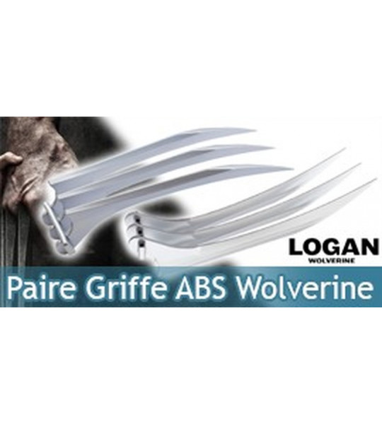 X Men Paire Griffes Wolverine ABS Logan X-Men Replique