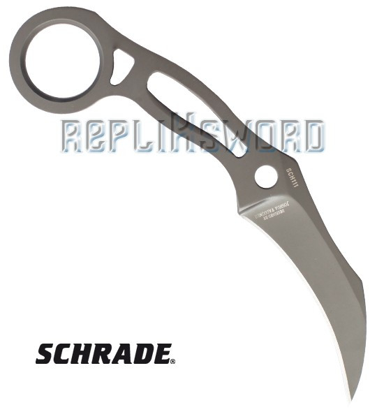 Couteau Karambit Lame Fixe Schrade SCH111 Couteau Karambit Lame Fixe Schrade SCH111