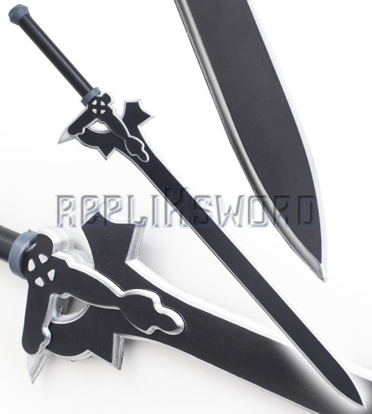 Sword Art Online Epée Kirito Elucidator Mousse Enfant 80cm