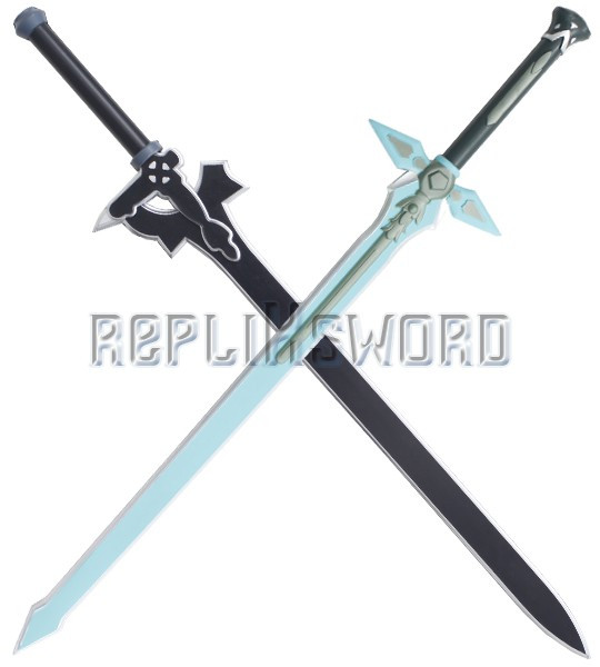 Sword Art Online Epée Repulser et Elucidator Model 80cm