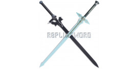 Sword Art Online Epée Repulser et Elucidator Model 80cm