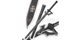 Sword Art Online Epee Tranchante Kirito Elucidator Sabre