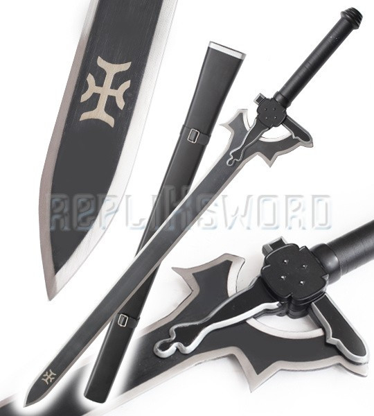 Sword Art Online Epee Tranchante Kirito Elucidator Sabre