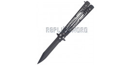 Couteau Papillon Black Spider 800