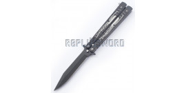 Couteau Papillon Black Spider 800