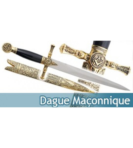 Dague Maçonnique Couteau Franc Maconnerie