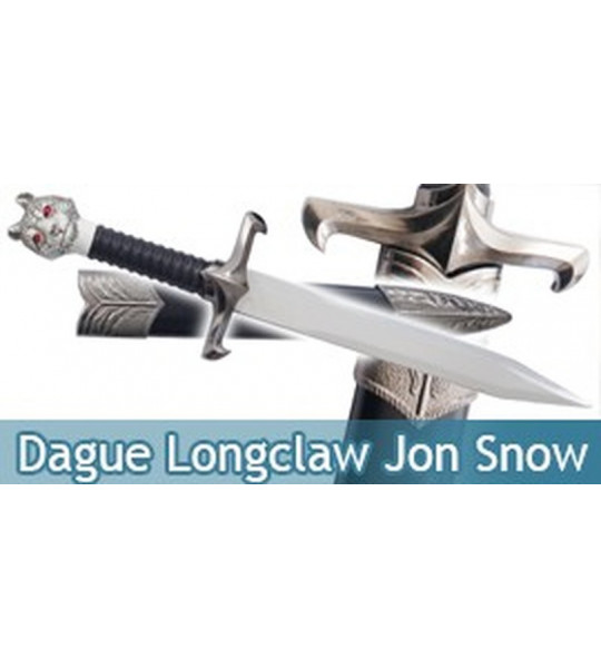 Dague Longclaw Jon Snow Couteau Tete de Loup