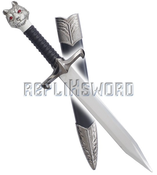 Dague Longclaw Jon Snow Couteau Tete de Loup Dague Longclaw Jon Snow Couteau Tete de Loup
