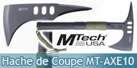 Hache de Coupe Mtech USA Hachette de Survie MT-AXE10