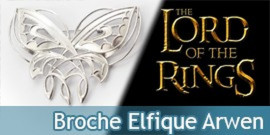 Broche Arwen Papillon Evenstar Le Seigneur des Anneaux