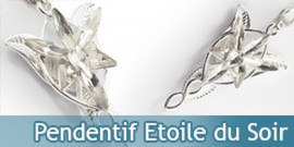 Bijour Arwen Eventar Etoile du Soir Replique Collier