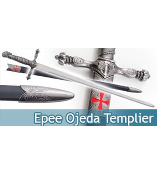 Epee Ojeda Creed Réplique Sabre Templier