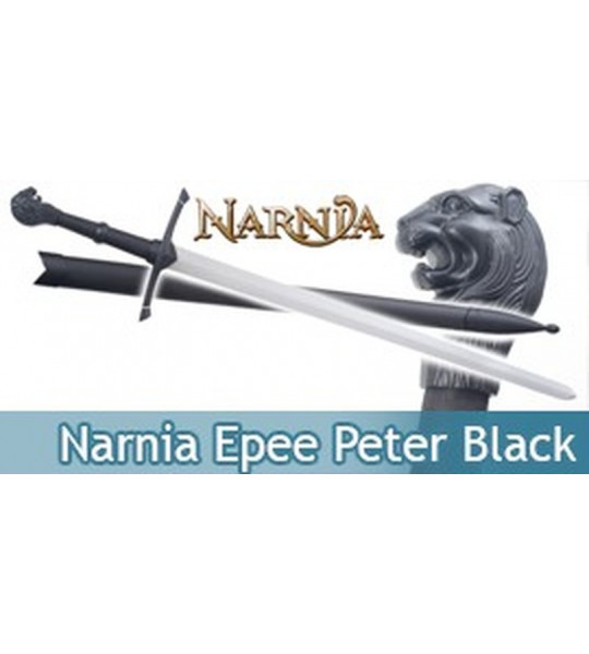 Narnia Epee + Fourreau de Peter Replique Black Edition