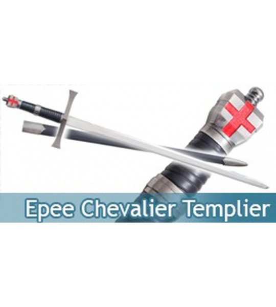 Epee Chevalier Templier Sabre Replique Decoration