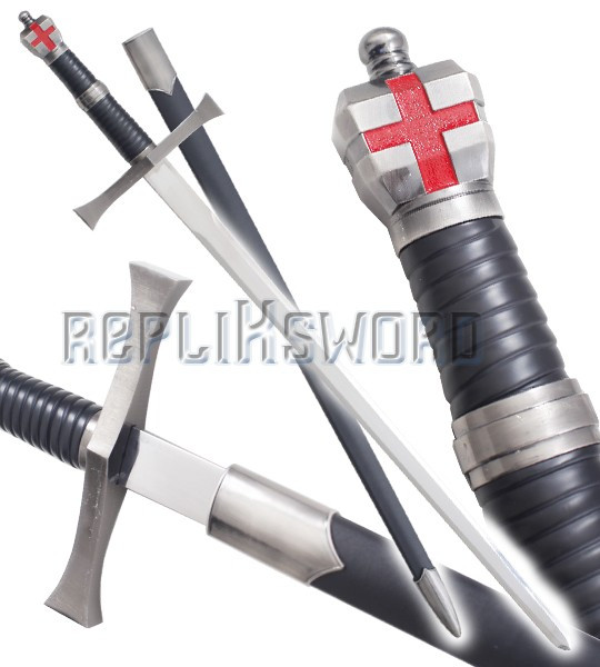 Epee Chevalier Templier Sabre Replique Decoration Epee Chevalier Templier Sabre Replique Decoration