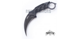 Couteau Karambit Lame Fixe Noire