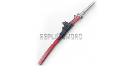 Katana Raiden Epee Metal Gear Solid Lame Rouge