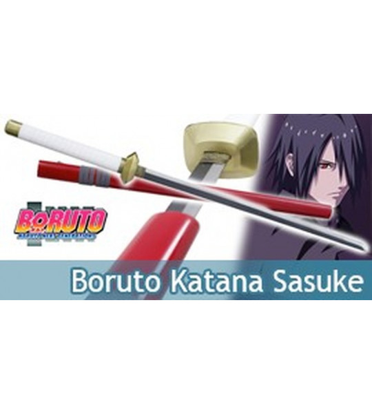 Katana sasuke noir en bois