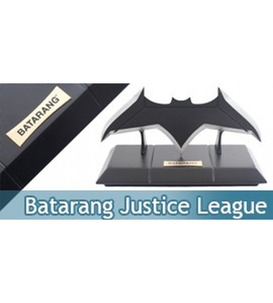 Batman Batarang Acier Justice League + Support